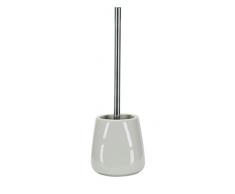 Kleine Wolke Porte Brosse WC en céramique Gris pâle, Pierre, Vert pâle, 13 x 13 x 41.5 cm