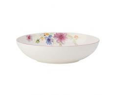 VilleroyÂ &Â Boch - Coupe de Service Ovale Mariefleur Basic, Coupe au DÃ©cor Floral Filigrane en Porcelaine Premium, Compatible Lave-Vaisselle, 32Â cm
