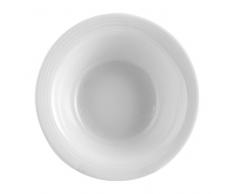 Home Florence Saladier Mini, Porcelaine, Blanc