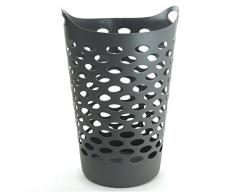 JJA JJ117075 Corbeille a Linge 60l Gris