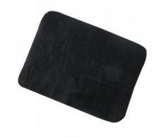 MSV 140862 Douceur Tapis Ã MÃ©moire Polyester + Polyamide + PolyurÃ©thane + SBR Noir 50 x 70 x 0,1 cm