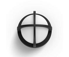 Philips Mygarden Applique 1738030pn â éclairage extérieur â Applique murale, noir, blanc, aluminium, contemporaine, 1 ampoule (s), E27)
