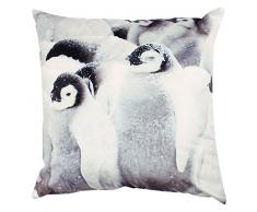 Soleil docre Coussin DÃ©co DÃ©houssable, Polyester, Multicolore, 45 x 45 cm