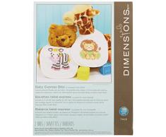 Dimensions Kit Point De Croix Imprimé, Bavoirs Bébé Express