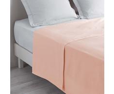 douceur dintérieur drap plat 2 personnes 240x300 cm lina nude