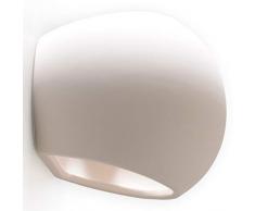Sollux Lighting Globe Applique murale en cÃ©ramique Blanc