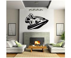 TATOUTEX Stickers Jet Ski - Or, L 105cm x H 70cm