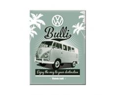 Nostalgic Art Merchandising 14299 Retro Volkswagen Bulli Aimant 8 x 6 CM