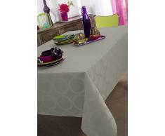 Calitex EVANA Nappe ovale Polyester AtmosphÃ¨re DamassÃ© Ovale 170x240