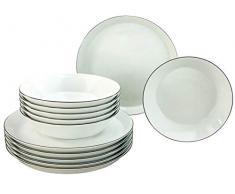 Creatable 20583 Service de Table 12 piÃ©ces, Mehrfarbig
