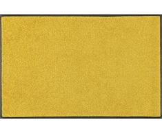 Wash + Dry Trend-Colour Honey Gold Tapis, Surface en Polyamide, Jaune, 60/90