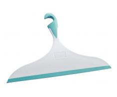 Wenko 22162100 Loano Raclette Universelle Polyester Bleu Clair/Blanc XXL 34 x 2,5 x 21,1 cm