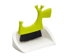 Koziol pic Bello-Ramasse-miettes pour Petits dÃ©chets de Table Vert et Solide Blanc