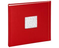 Panodia 271026 Linea Album Photo 60 Pages Traditionnel Rouge 30x30x3.5 cm