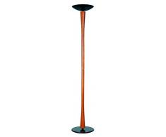 Aluminor EDEN 4N LAMPADAIRE HALOGENE, MÃ©tal, R7s, 330 W, Gris + Bois Poirier