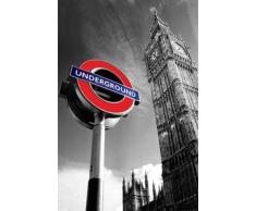 Empire Merchandising GmbH 376756 Poster Londres Big Ben Métro 61 x 91,5 cm