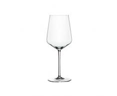 Spiegelau 4670182Â 17,8Â x 17,8Â x 23,2Â cm Style vin Blanc en Verre, Lot de 4, Transparent