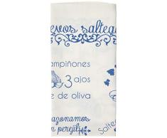 MI CASA Ma Maison Mouchoir Cuisine Åufs sautés Bleu