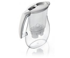 LAICA laïque Table Top Carafe filtrante, Plastique, Blanc, 25 x 9.5 x 29,5 cm