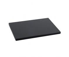 Metaltex 73331538 Table en polyéthylène 33 x 23 x 1,5 cm, noir