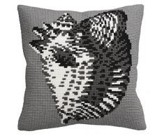 Collection DArt 5143 Conque Kit de Coussin Gros Trous Coton Multicolore 50 x 45 x 0,1 cm