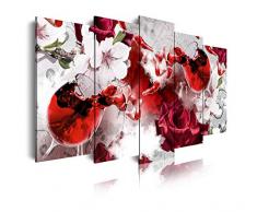 DekoArte Tableau sur toile Multicolore 150 x 80 x 3