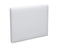 FloraCraft Disque en polystyrène pour Arrangement Floral pour Centre de Table, Blanc, 1-1/4 x 10 x 12