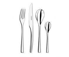 Steel - 16 couverts de table pour 4 personnes