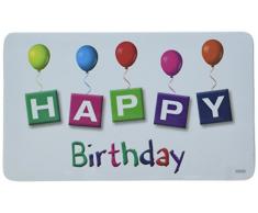 KESPER F. Anton GmbH DÃ©coration Happy Birthday Planche Ã Pain, en mÃ©lamine, Multicolore