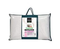 Clinilab CLT CERVI Oreiller Rectangulaire SpÃ©cial Cervicales MÃ©moire de Forme, Blanc, 35 x 50 x 11 cm