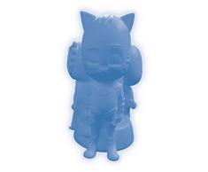 Lexibook NLJ005PJM - Pyjamasques Yoyo Veilleuse LED pour chambre denfants, changement de couleurs, Ã piles, Bleu/Rouge