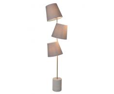 Lucide ARJAN - Lampadaire - Ã 42 cm - Taupe