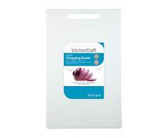 Kitchen Craft KCBOARD440 Planche à Découpe, Polyéthylène, Transparent, 9 x 12 x 16 cm