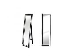 Fomax Miroir Ã Poser avec chevalet - Rebord Noir