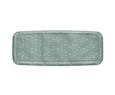 Kela 22370 Kreta Tapis de Baignoire PVC Gris Clair 92 x 36 x 1 cm