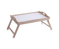 Zeller 24037 Plateau pour petit-déjeuner au lit Hetre 56 x 36 x 27 cm