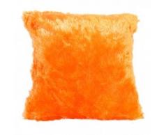 Enjoy Home Coussin 40x40, PLUCH Orange, Polyester, 40x40x1 cm
