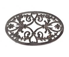 COM Amsterdam 8532 Dessous de Plat Ovale 32 x 20 cm en Fonte Antic Finish