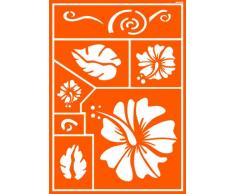 KREUL Javana 92516Â âÂ Textile Pochoir Autocollant Hawaii Flower
