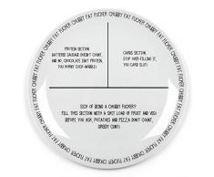 DM Novelties FAT1 Assiette en mÃ©lamine