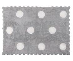 Aratextil Taupes Tapis Enfant, Coton, Gris, 120Â x 160Â cm