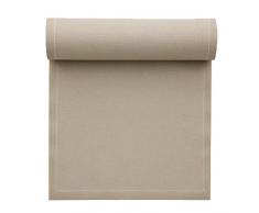 Serviette de table en coton 32x32cm - Rouleau de 12 serviettes - Sable