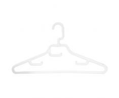 MSV cintres en Plastique Pliable-Blanc-Lot de 4