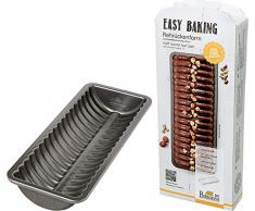 Birkmann 881129 Moule à Cake Easy Baking cannelée 30cm, Métal, Gris, 30 x 10 x 6 cm