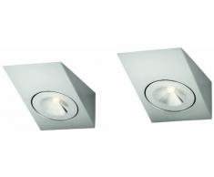 Philips Applique murale LED Divine Luminaire pour cuisine MÃ©tallique MÃ©tal