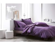 Today Drap Housse Jersey - 100% Coton - Deep purple - 160x200 cm