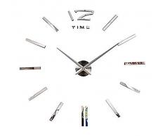 GMMH 0106 Horloge Murale, argentÃ©