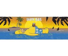 1art1 40201 Poster de Porte Les Simpson Homer Fait La Planche 158 X 53 cm