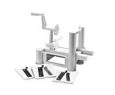 Premier Housewares Mandoline à Spirale Plastique/Acier Inoxydable Blanc