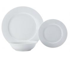 Maxwell & Williams Basics Bord de Table, Blanc, 12 pièces